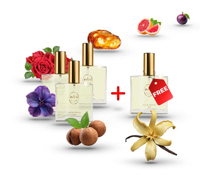 3 x 100ml Perfume Bundle + 1 FREE 100ml Perfume Perfume Dupe